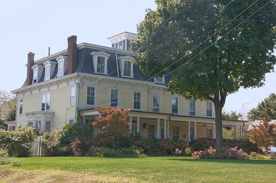 Photograph of Carll S. Burr Mansion