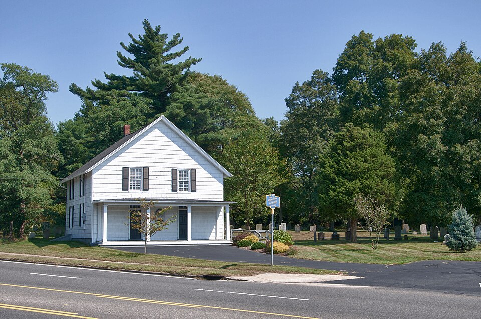 Photograph of Commack United Methodist Church and Cemetery
