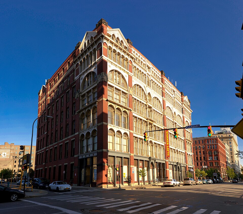 Photograph of H. H. Warner Building