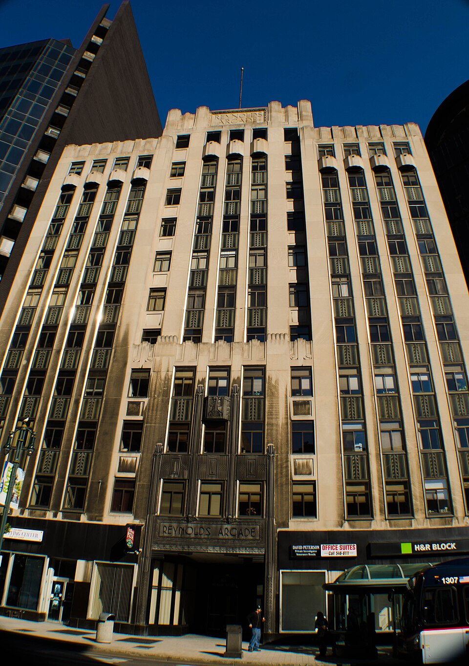 Photograph of Reynolds Arcade
