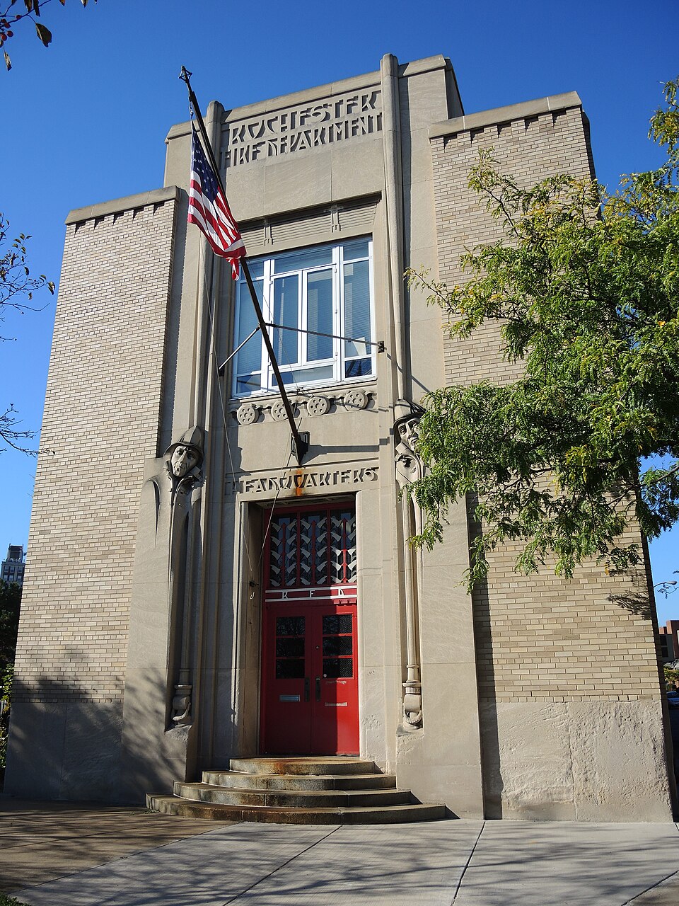 Photograph of Rochester Fire Department Headquarters and Shops