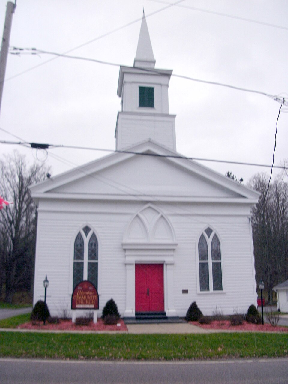 Photograph of Columbus Community Church