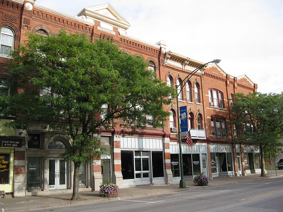 Photograph of South Peterboro Street Commercial Historic District
