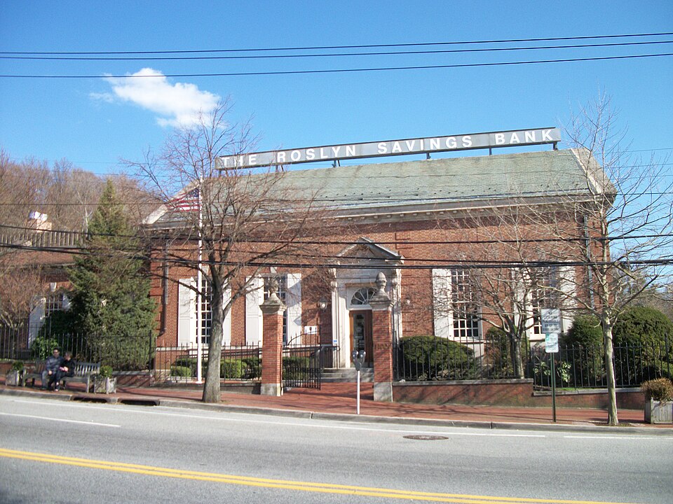 Photograph of Roslyn Savings Bank Building
