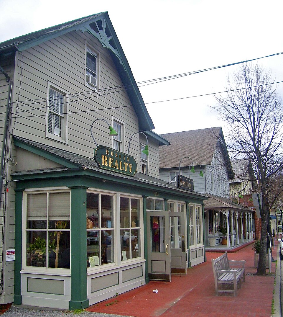 Photograph of Roslyn Village Historic District