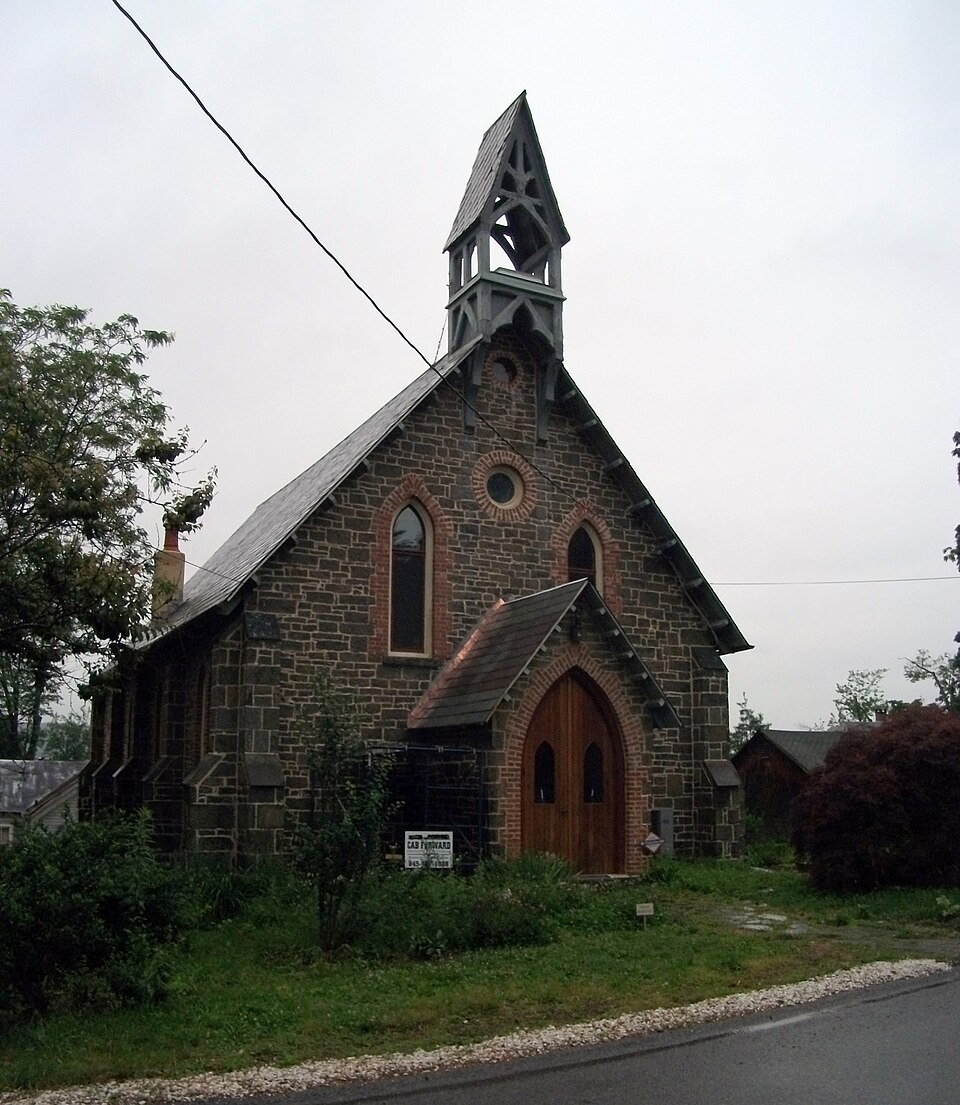 Photograph of Riverside Methodist Church and Parsonage