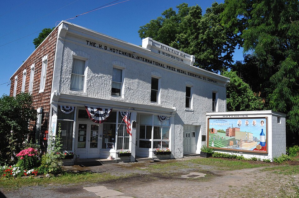 Photograph of H. G. Hotchkiss Essential Oil Company Plant