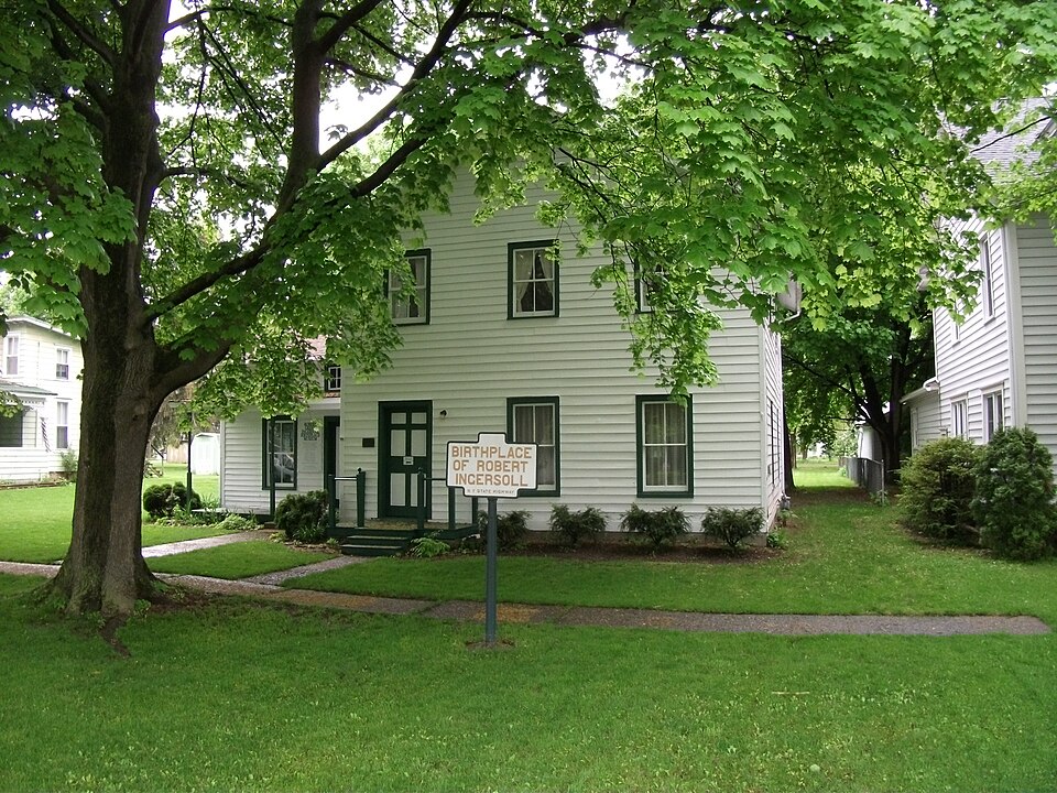 Photograph of Robert Ingersoll Birthplace