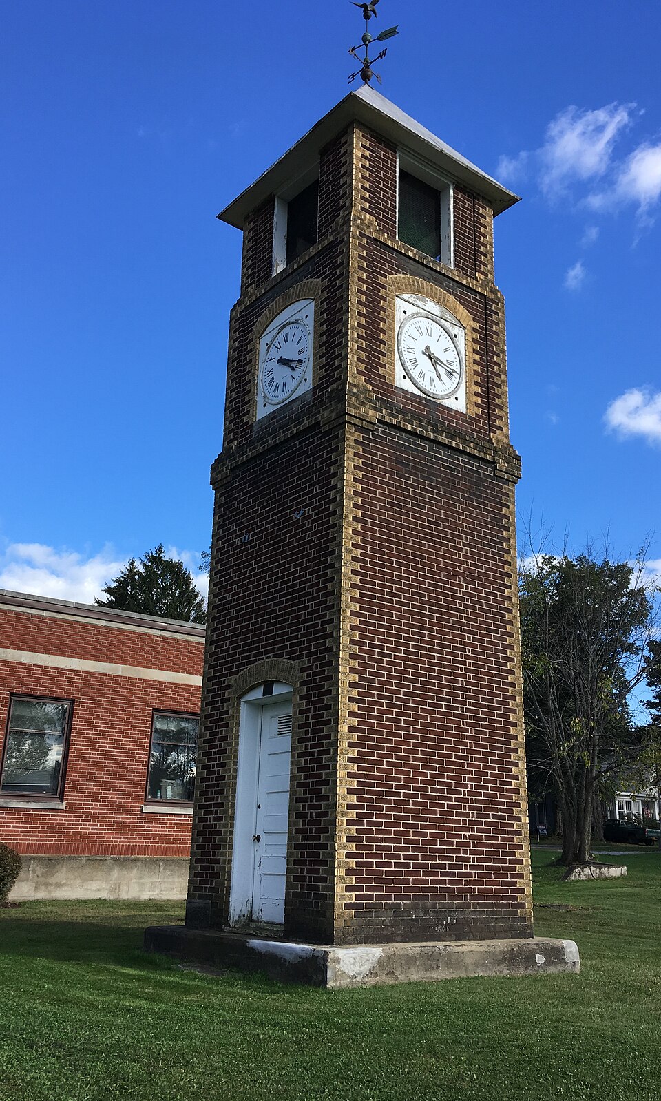Photograph of Lacona Clock Tower