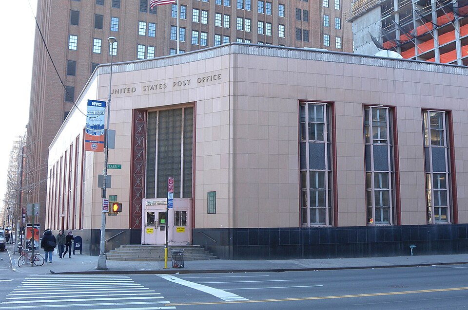 Photograph of United States Post Office Canal Street Station