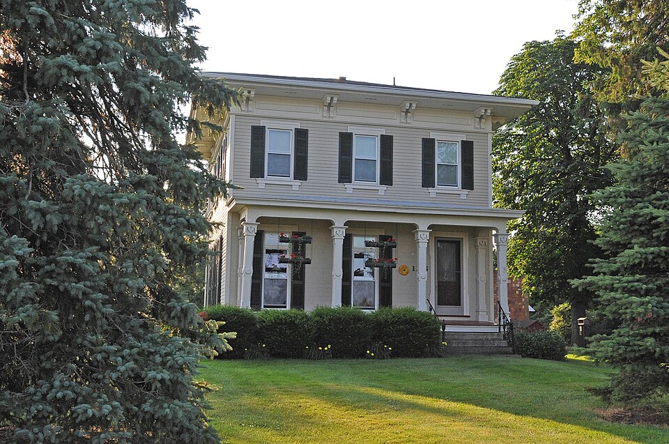 Photograph of Godfrey House and Barn Complex