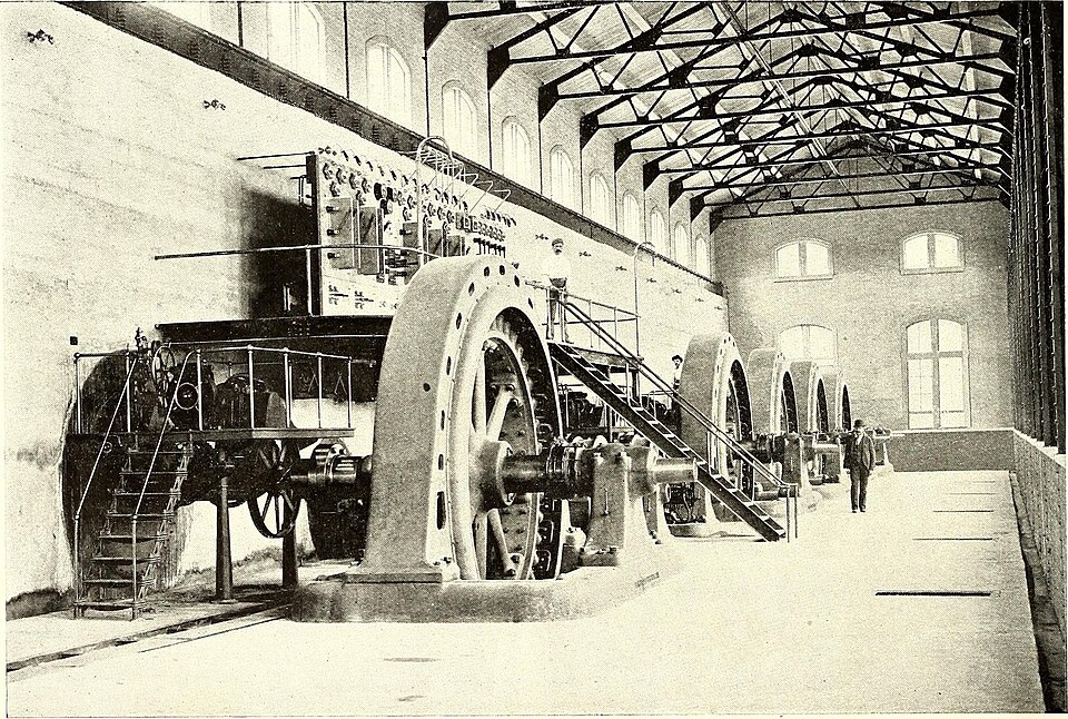 Photograph of Mechanicville Hydroelectric Plant