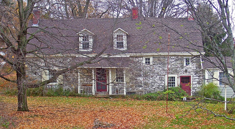 Photograph of John A. Lafevre House and School
