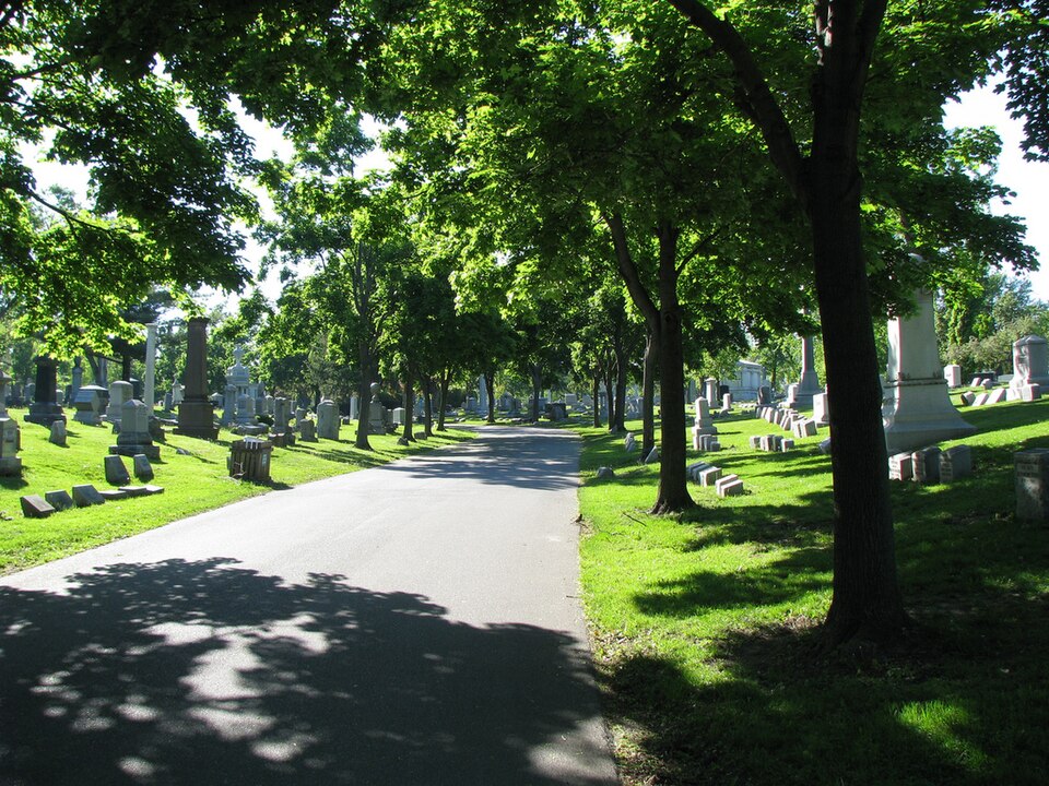Photograph of Forest Lawn Cemetery
