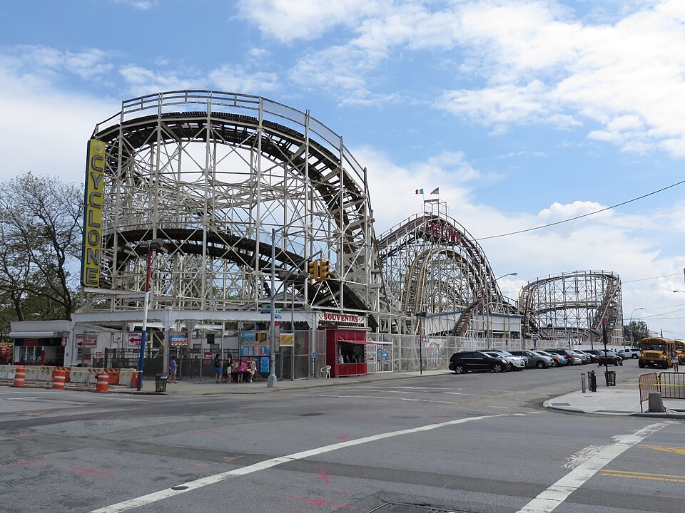 Photograph of Coney Island Cyclone