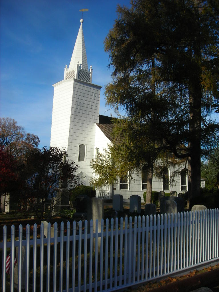Photograph of Caroline Church and Cemetery