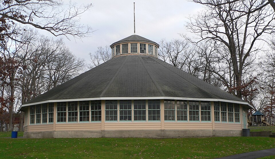 Photograph of George F. Johnson Recreation Park Carousel
