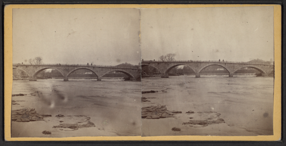 Photograph of Newport Stone Arch Bridge