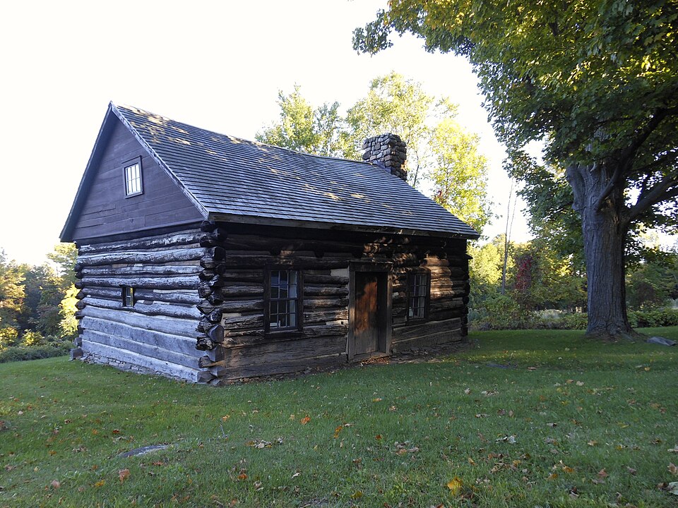 Photograph of Adsit Log Cabin