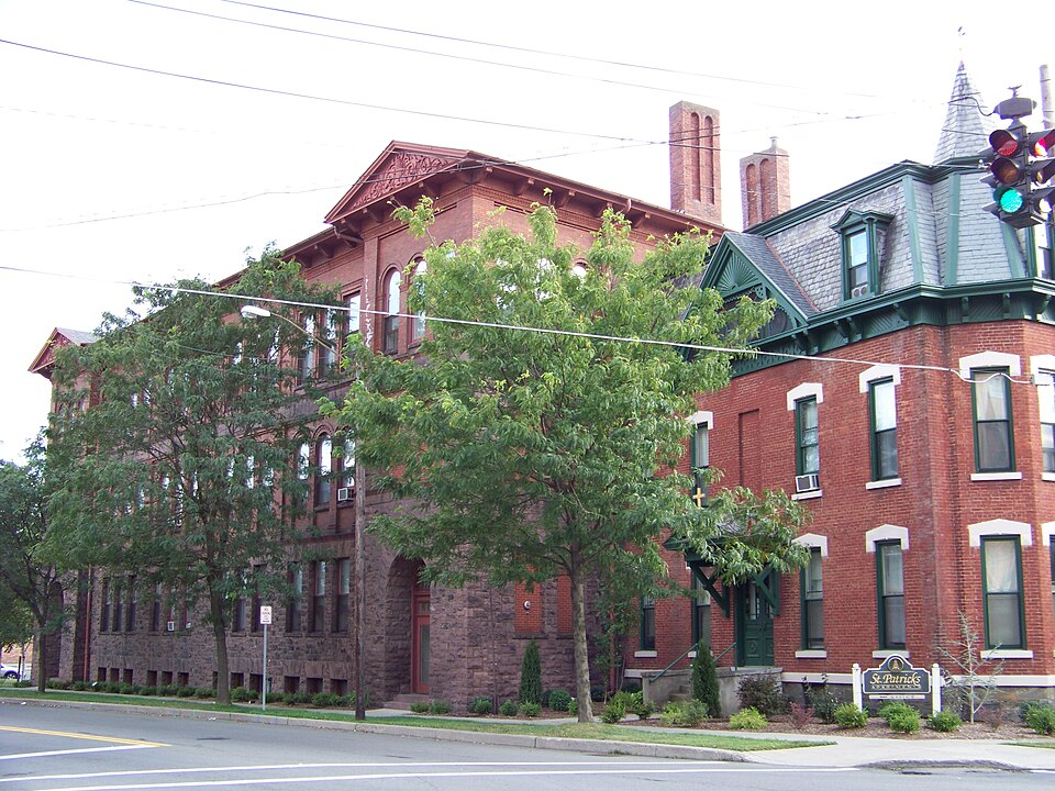 Photograph of St. Patrick's Parochial Residence-Convent and School