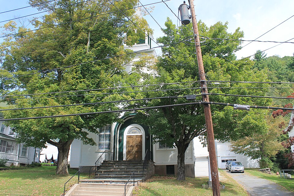 Photograph of Callicoon Methodist Church and Parsonage