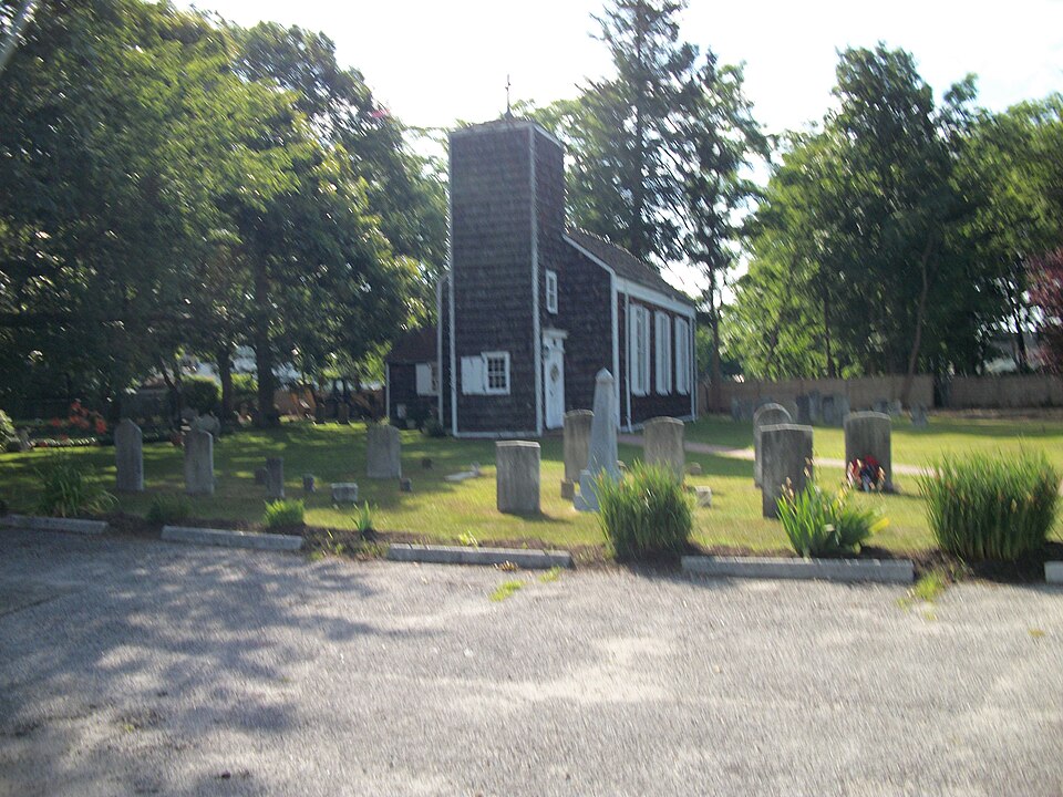 Photograph of St. Johns Episcopal Church and Cemetery