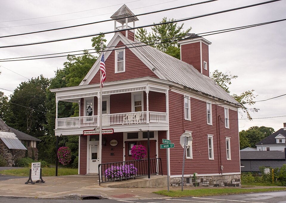 Photograph of Alfred Dolge Hose Co. No. 1 Building