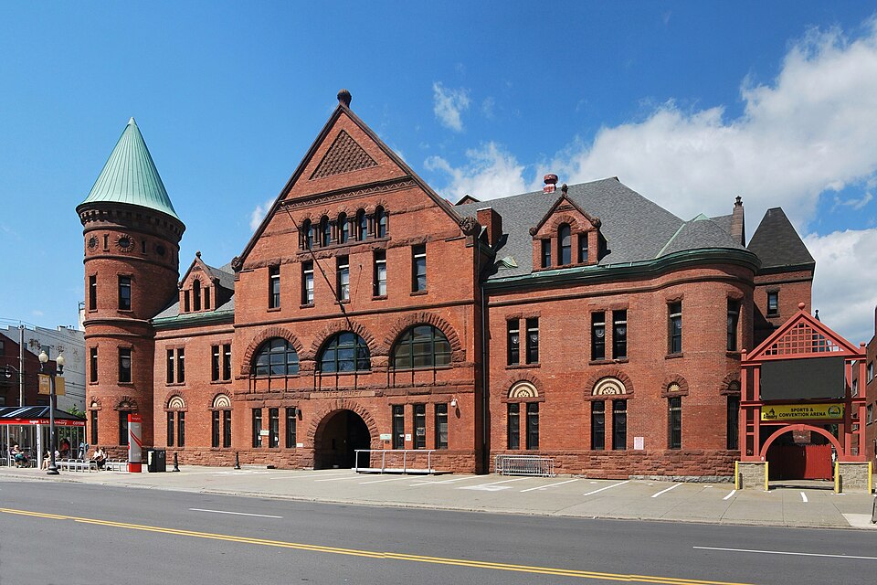 Photograph of Washington Avenue Armory