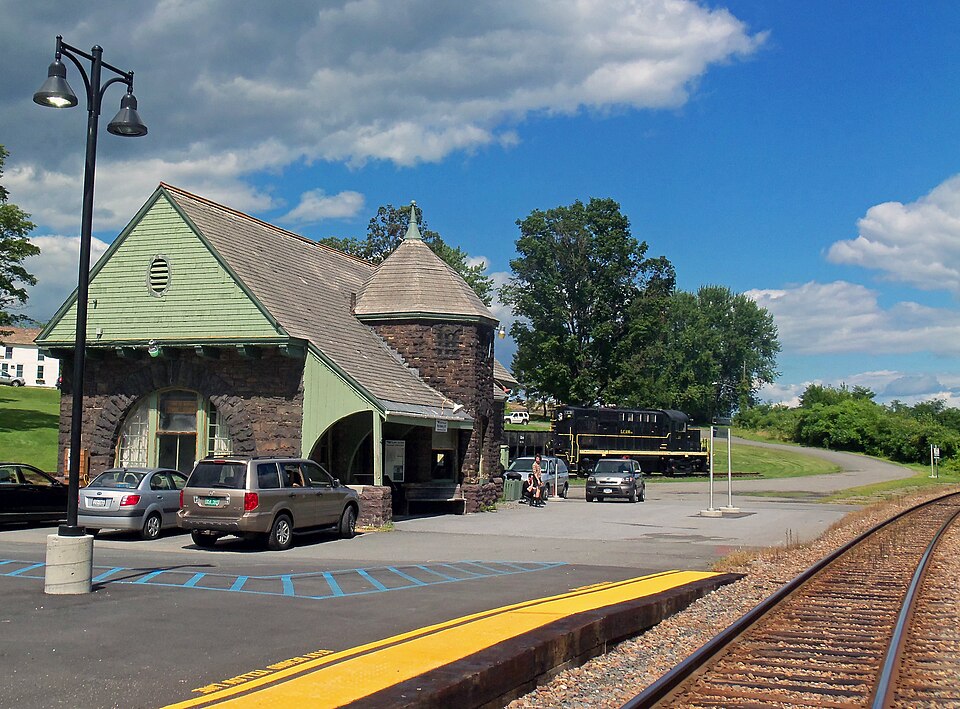 Photograph of Port Henry station
