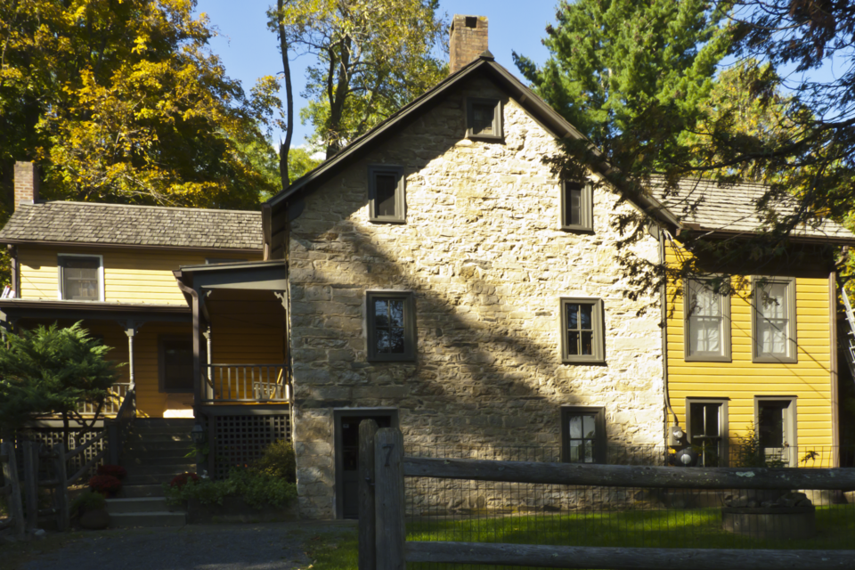 Photograph of Johannes Rider Stone House