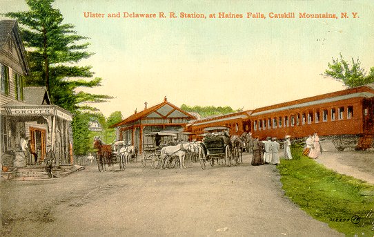 Photograph of Haines Falls Railroad Station