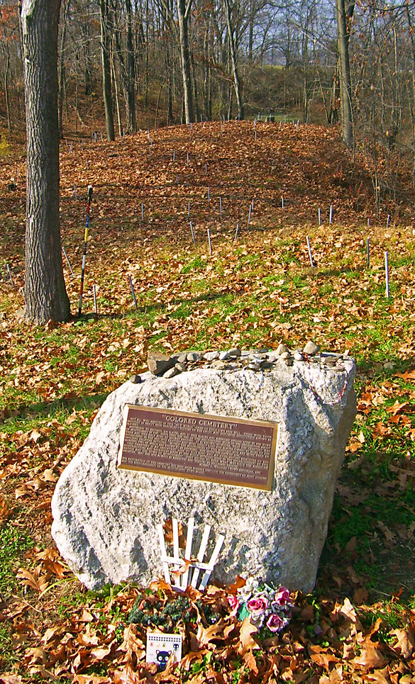 Photograph of African-American Cemetery