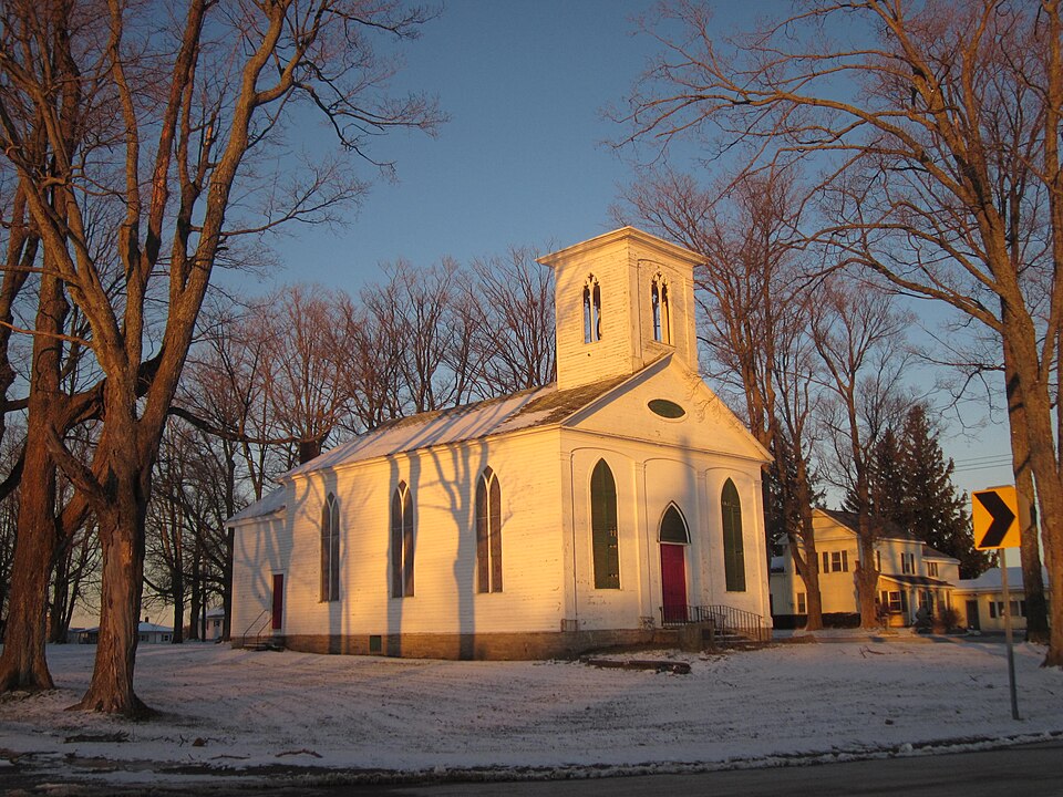 Photograph of St. Paul's Church and Cemetery