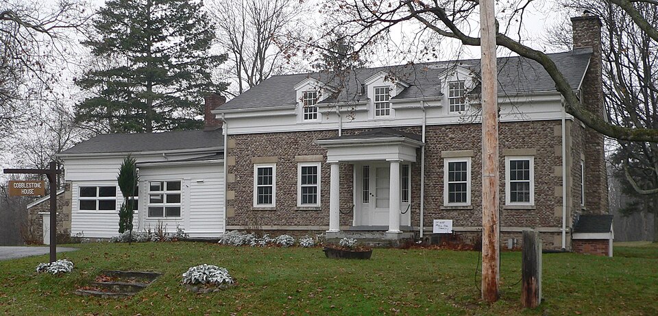 Photograph of Stewart Cobblestone Farmhouse