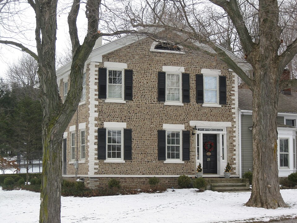 Photograph of Sheldon Cobblestone House