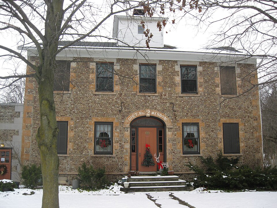 Photograph of Mendon Cobblestone Academy