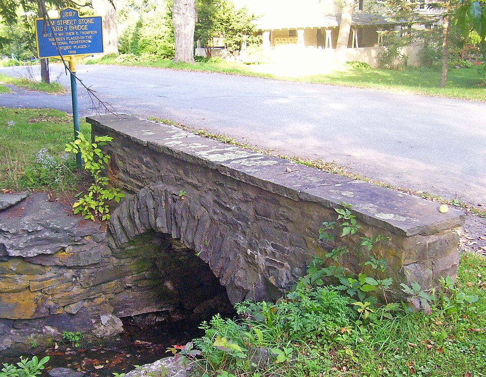 Photograph of Elm Street Stone Arch Bridge