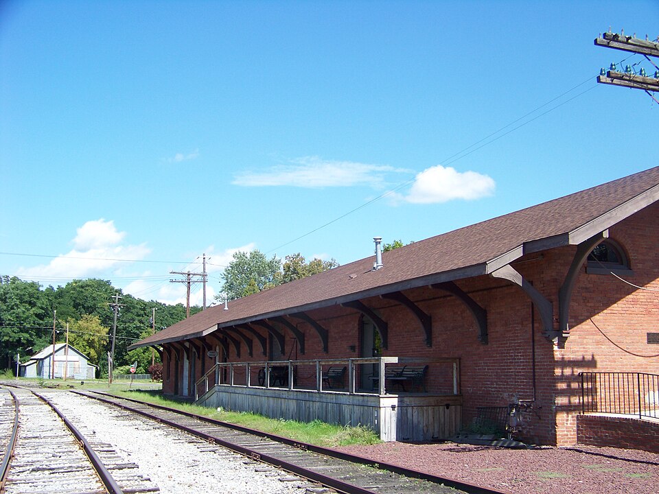 Photograph of Chemung Railway Depot-Horseheads