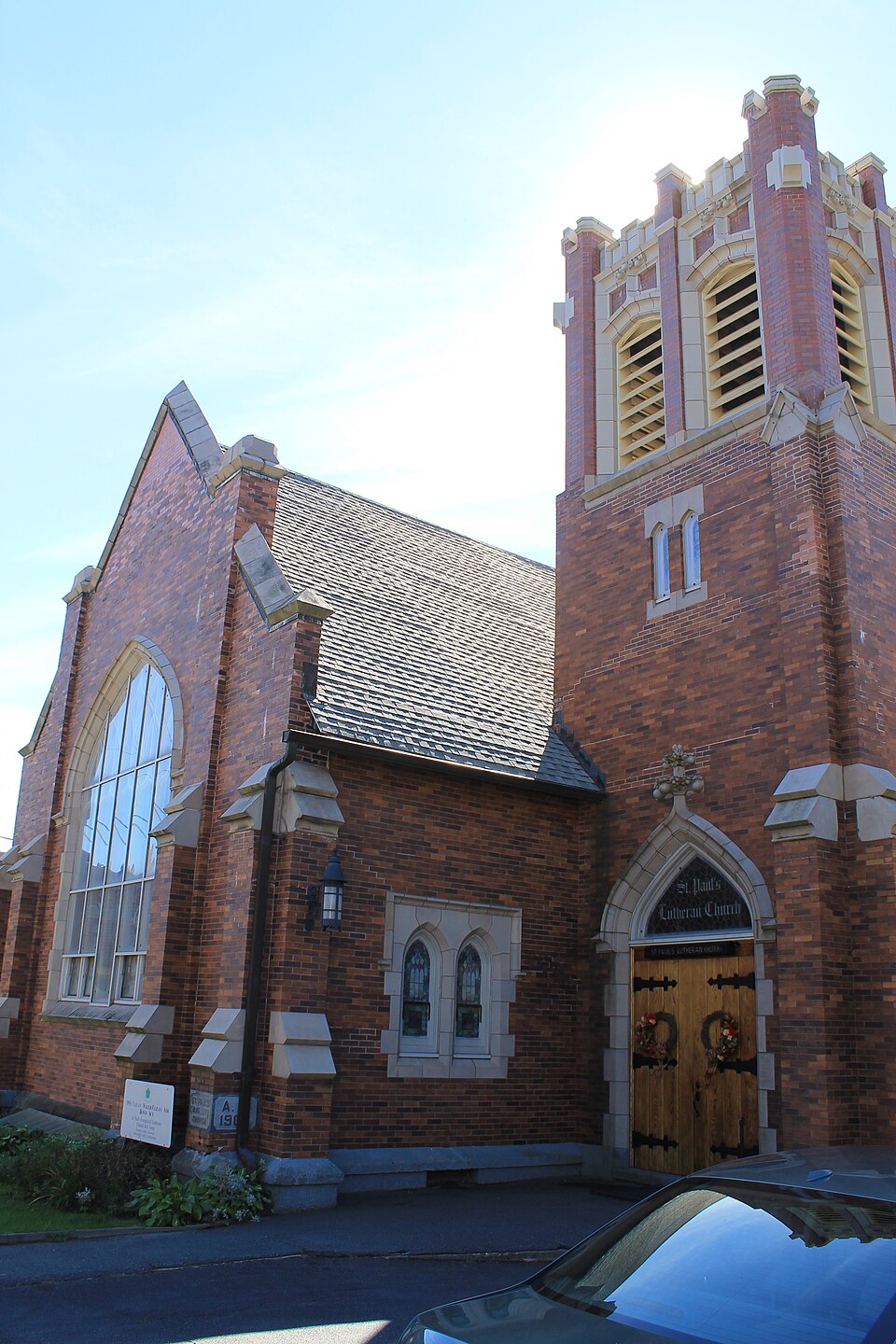 Photograph of St. Paul's Evangelical Lutheran Church
