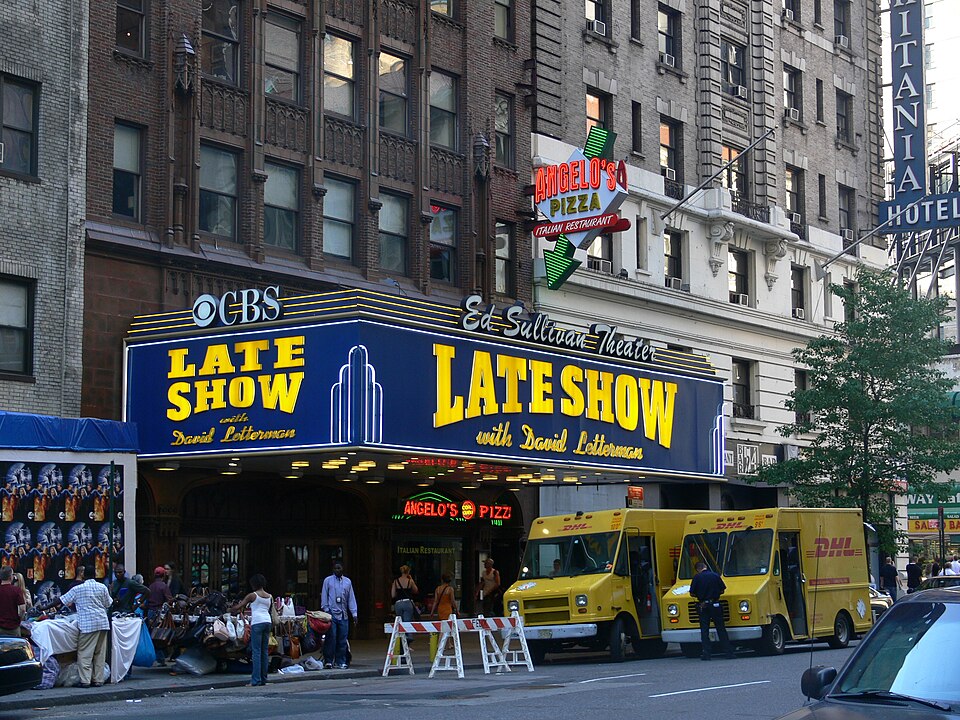 Photograph of Ed Sullivan Theater