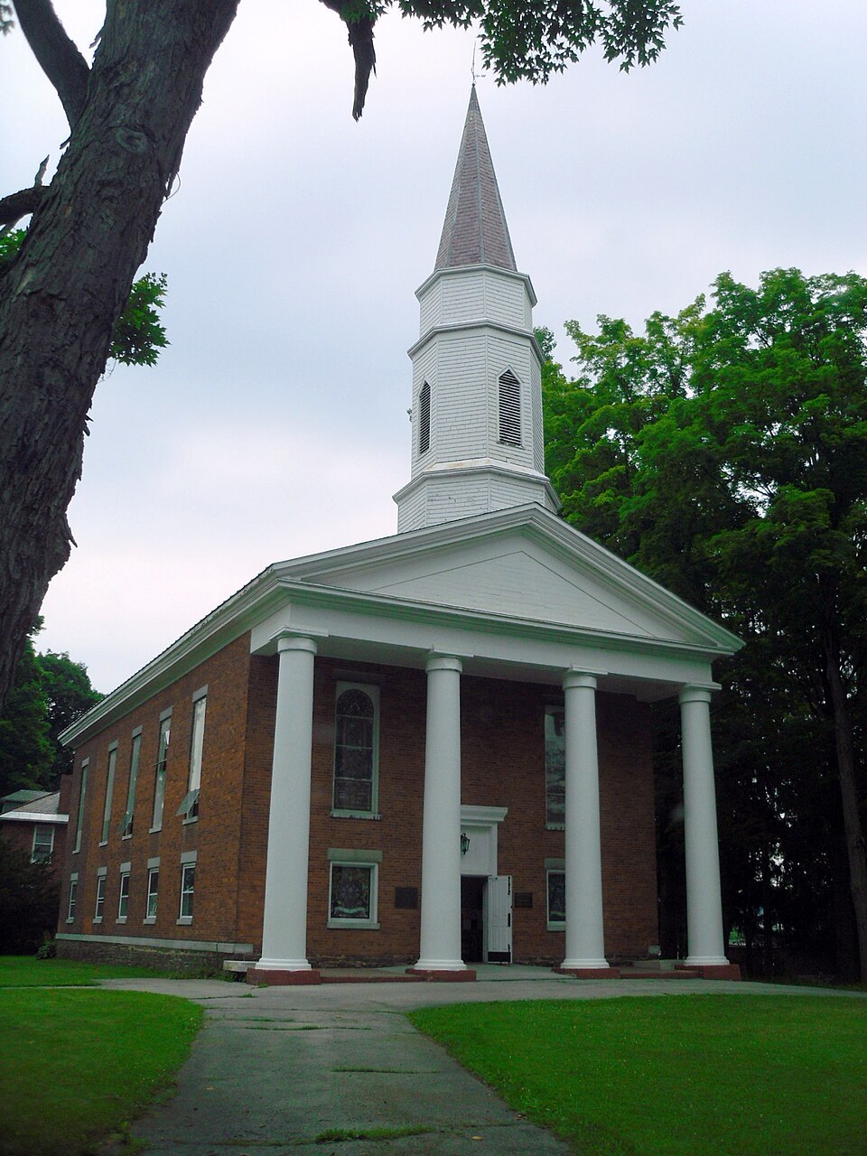 Photograph of Old Saratoga Reformed Church