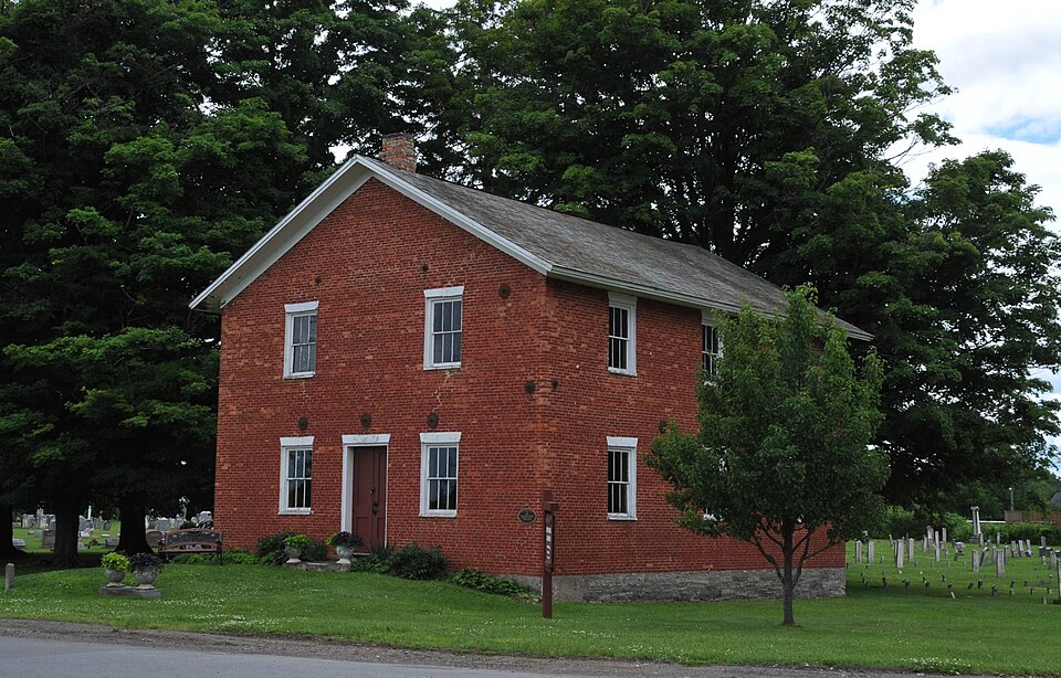 Photograph of Red Brick Church