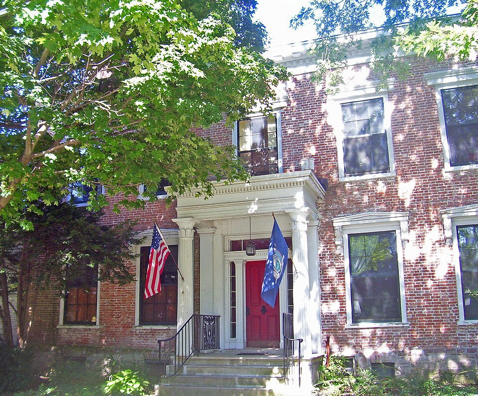Photograph of First Columbia County Courthouse