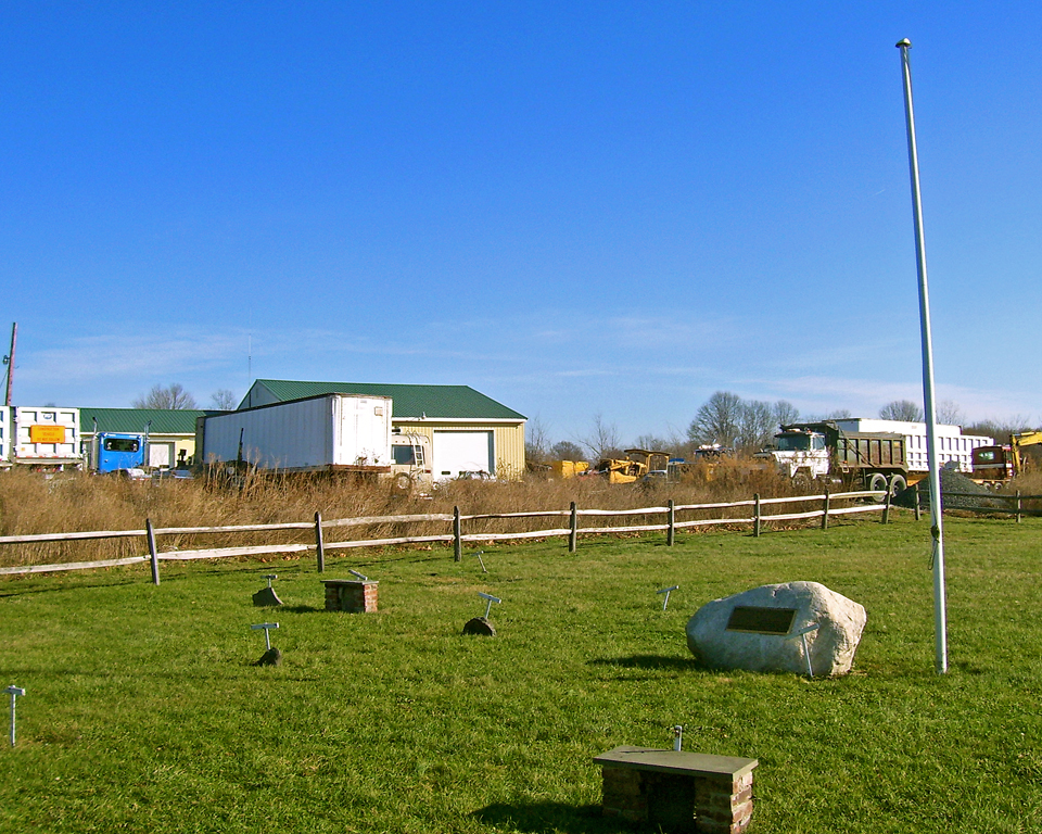 Photograph of Harrison Meeting House Site and Cemetery