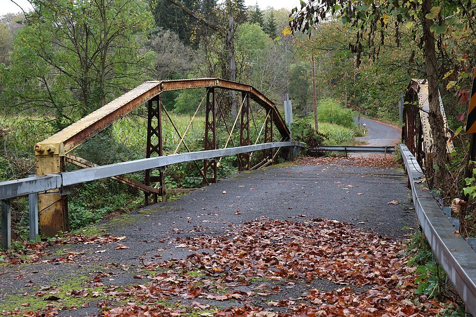 Photograph of Silk Street Bridge