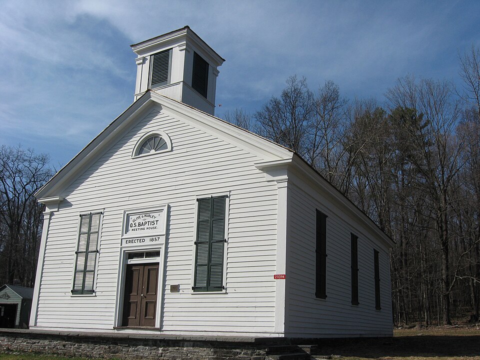 Photograph of Olive and Hurley Old School Baptist Church