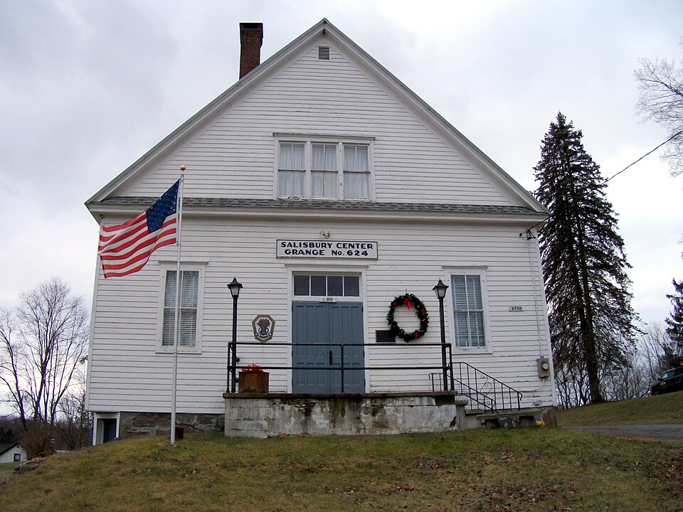 Photograph of Salisbury Center Grange Hall