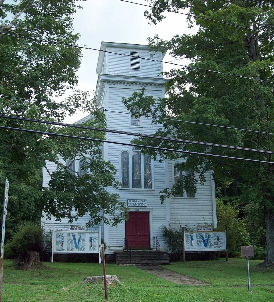 Photograph of First Congregational Church of Otto