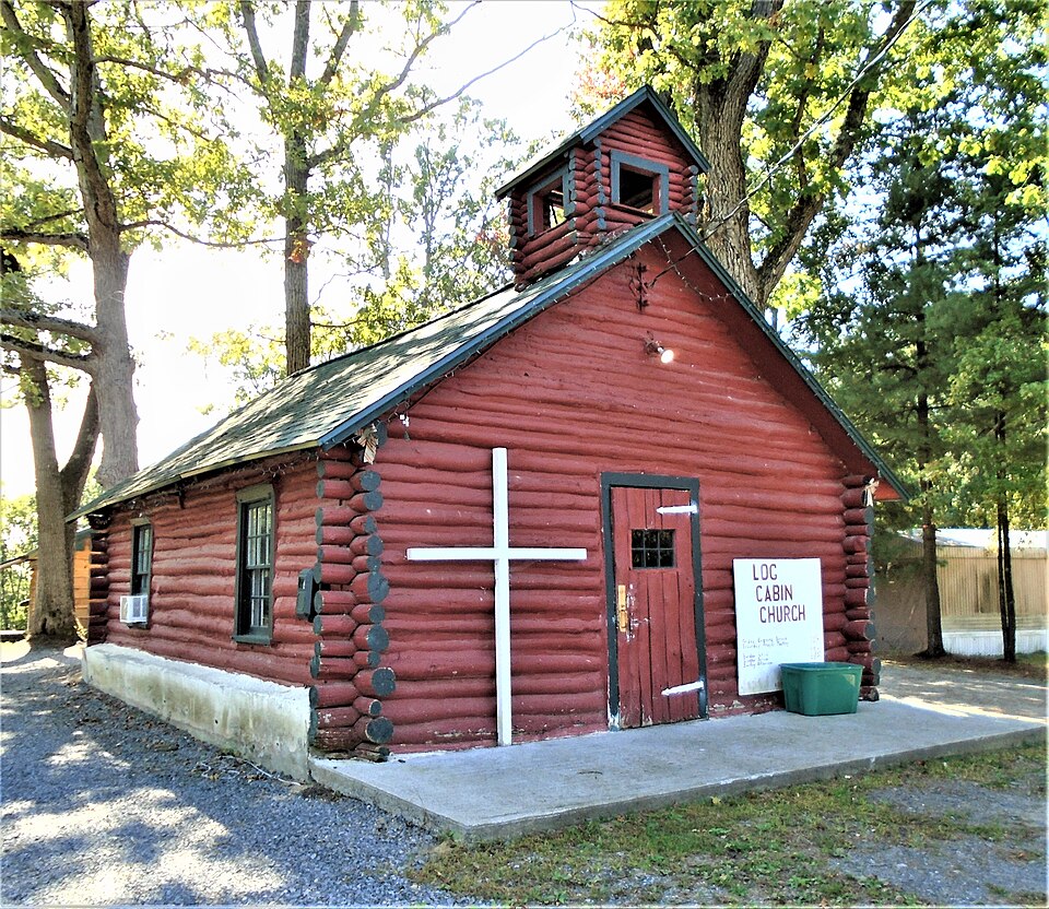 Photograph of Log Cabin Church