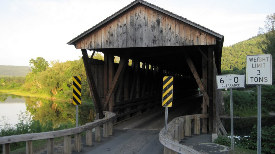 Photograph of Downsville Bridge